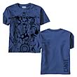 Avengers Valiants All Over Print Navy T-Shirt